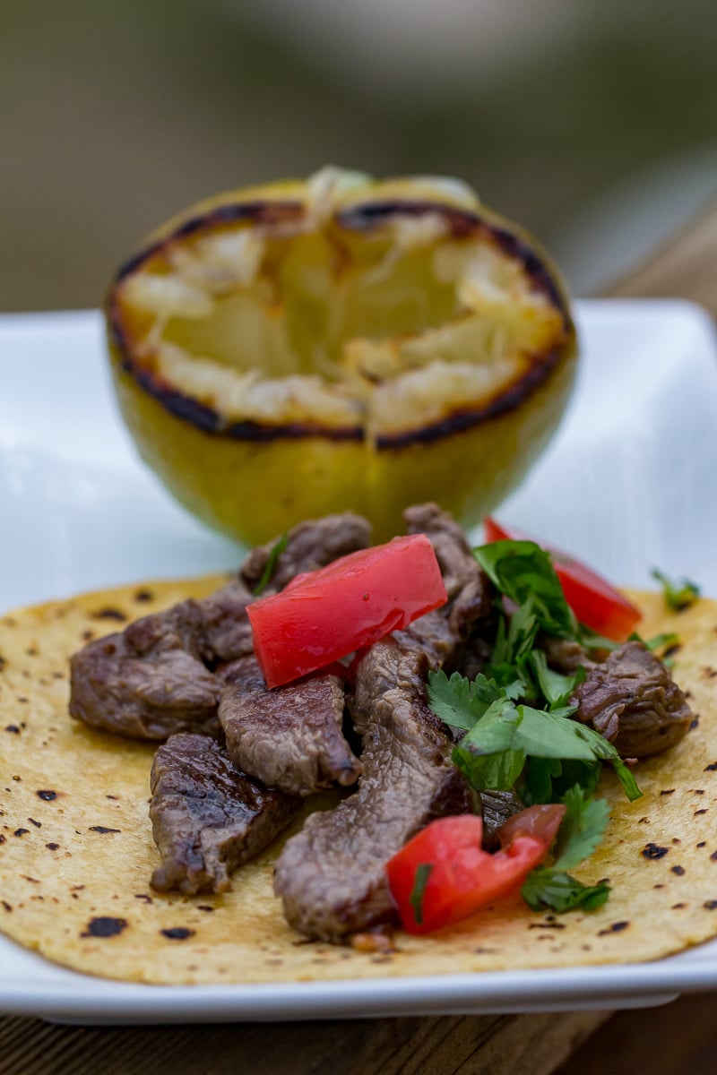 Blackstone Steak Tacos