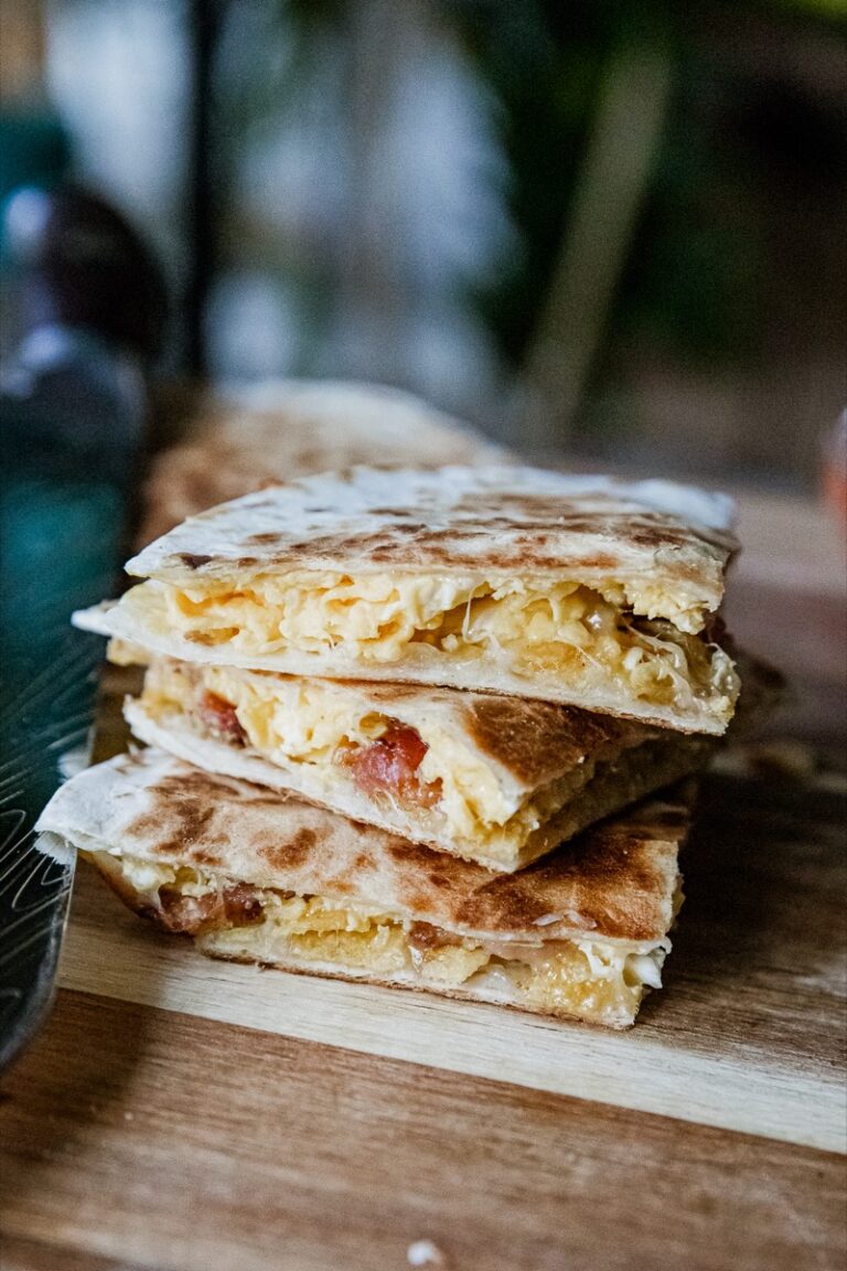 Blackstone Breakfast Quesadillas