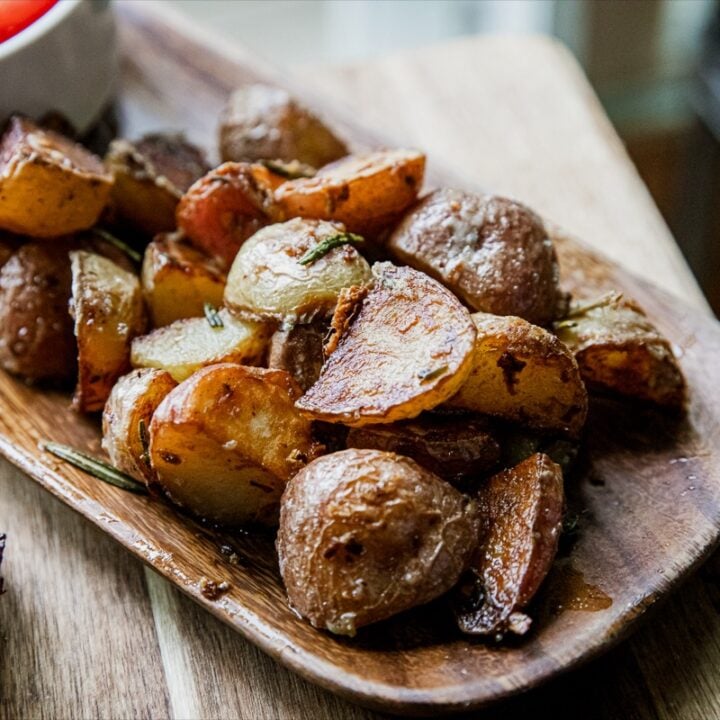 Blackstone Garlic Parmesan Potatoes