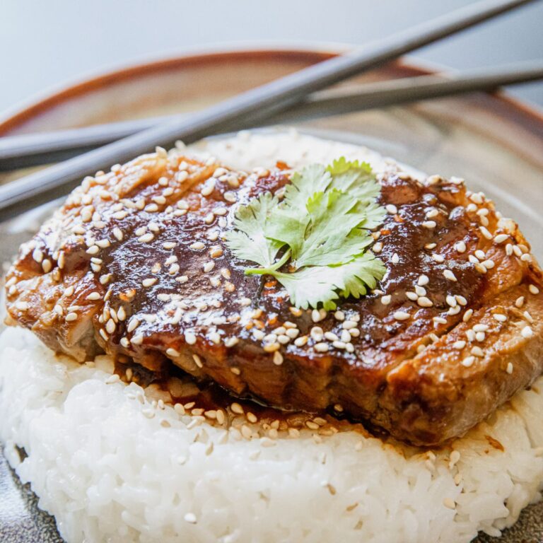 Blackstone Teriyaki Pork Chops