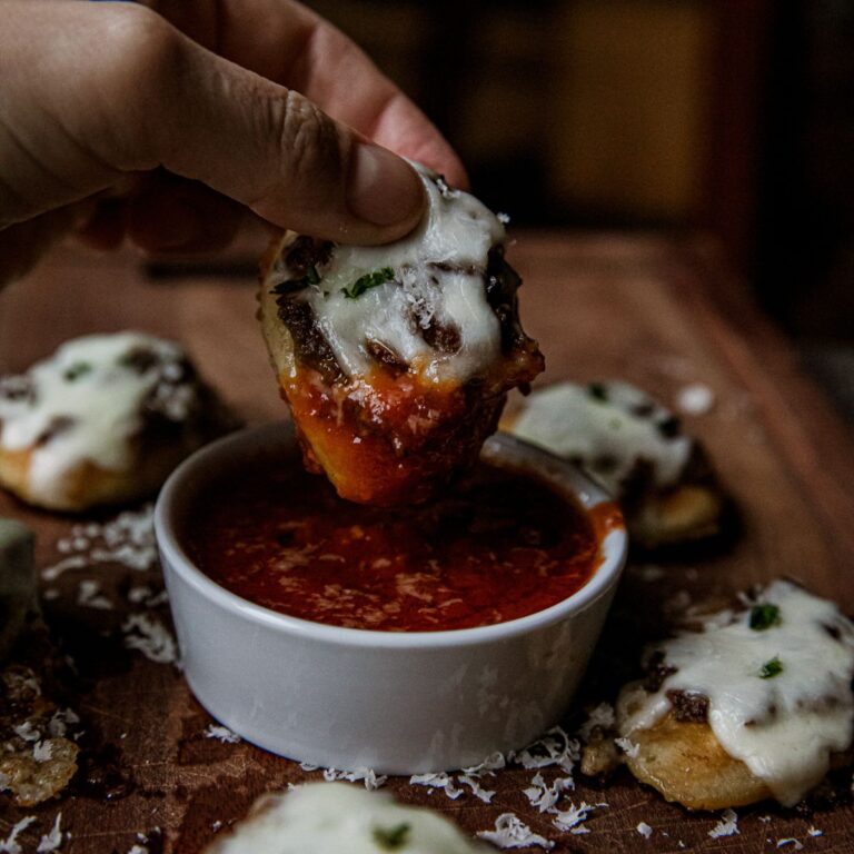 Blackstone Mini Meatball Sub Bites